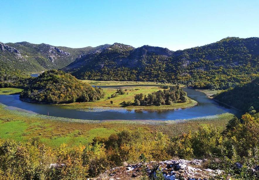 Скадарское озеро и Риека Черноевича