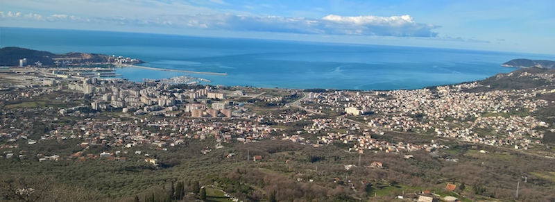 Панорама город Бар