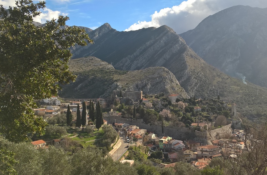 Панорама город Бар