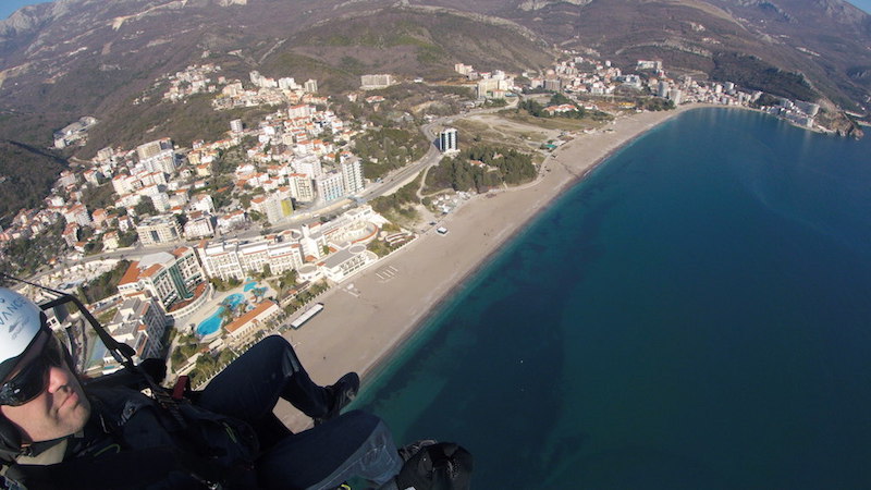 Бечичи с параплана