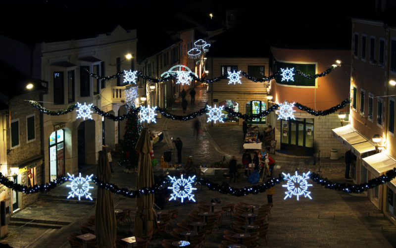 Новый год в Черногории Герцег Нови